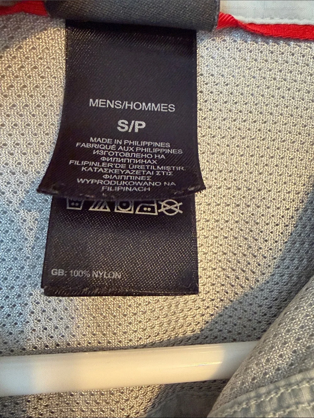 The North Face Men’s Light Gray Long-Sleeve Button-Down Shirt